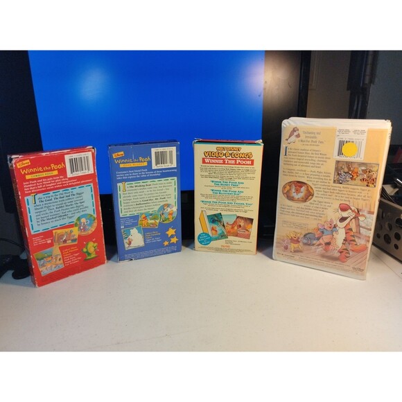 Winnie the Pooh VHS Lot Of 4 Tapes - Disney - Picture 2 of 7